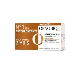 Oenobiol Perfect Bronze Autobronceador Piel Clara 2x30caps