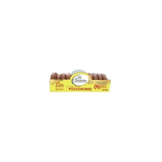 La Campesina Polvorones Senza Glutine Mandorla Cannella 190g