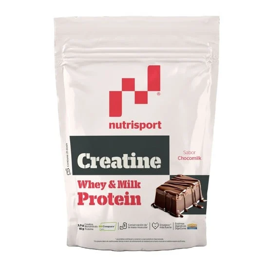 Nutrisport Creatina Creapure® & Proteína Chocomilk 500g