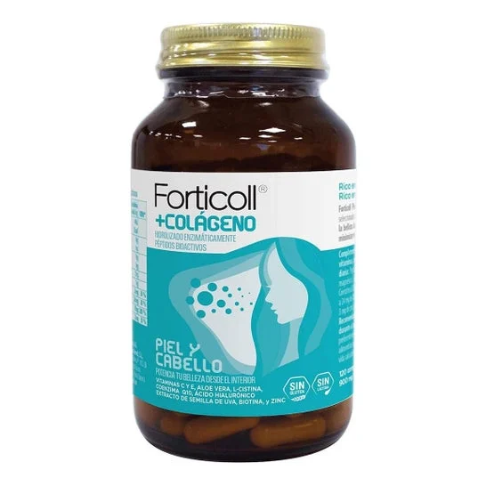 Forticoll +Colágeno Piel Cabello 120comp