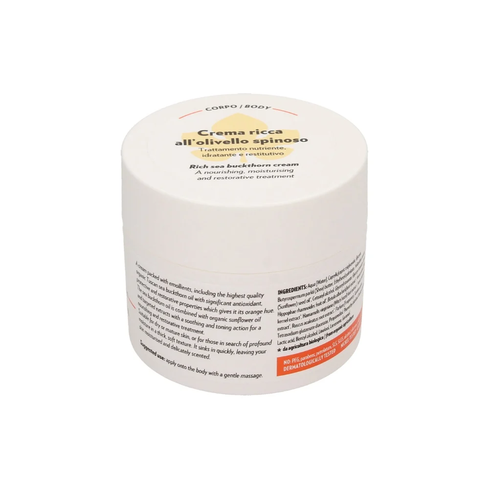 Biofficina toscana Crema Ricca all'Olivello Spinoso 150 ml