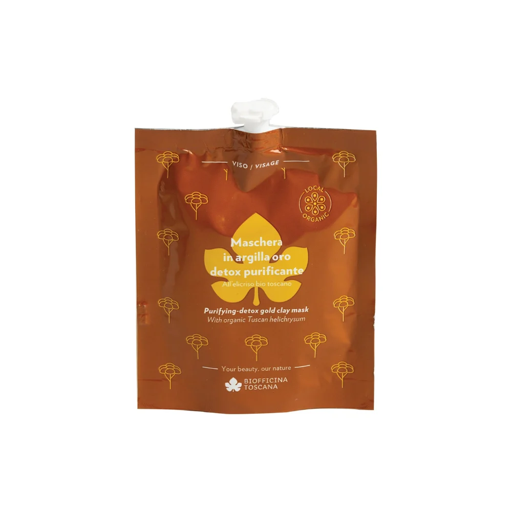 Biofficina toscana Maschera in Argilla Oro Purificante 30 g
