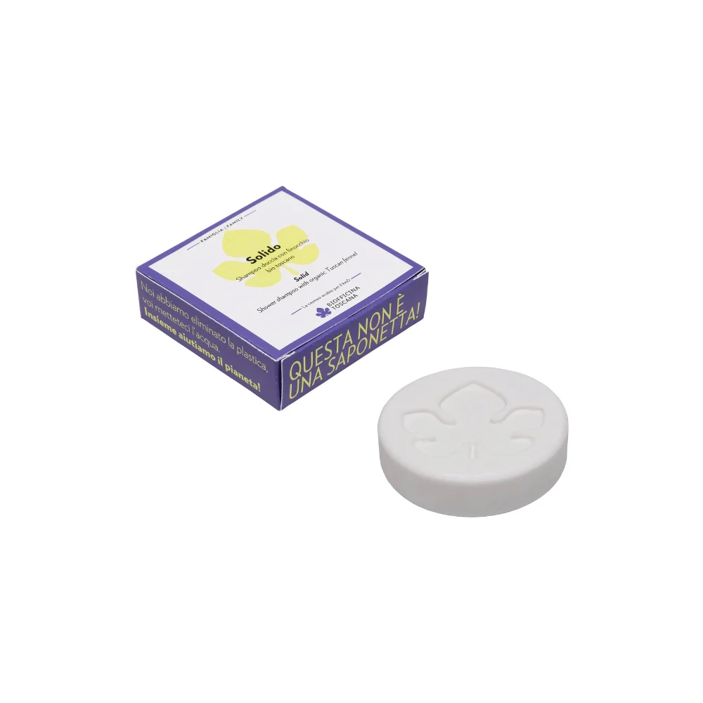 Biofficina toscana Family - Shampoo Doccia Solido 80 g