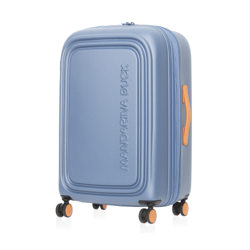 LOGODUCK+ TROLLEY MEDIUM ESPANDIBILE JEANS