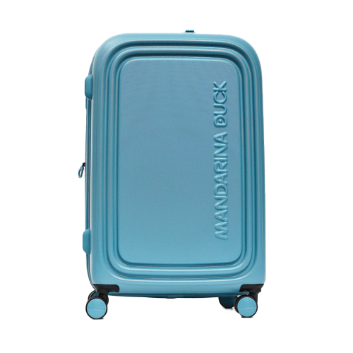 LOGODUCK+ TROLLEY MEDIUM ESPANDIBILE AQUA