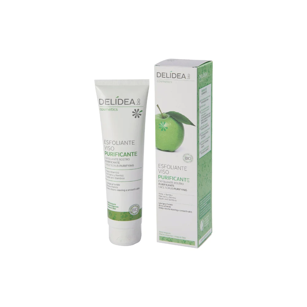 Delidea Esfoliante Viso Mela & Bambù Bio 150 ml