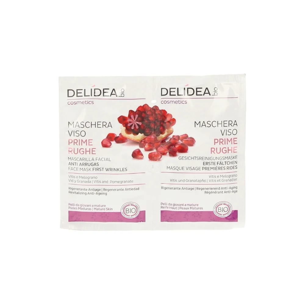 Delidea Maschera Viso Vitis & Melograno Bio 20 ml