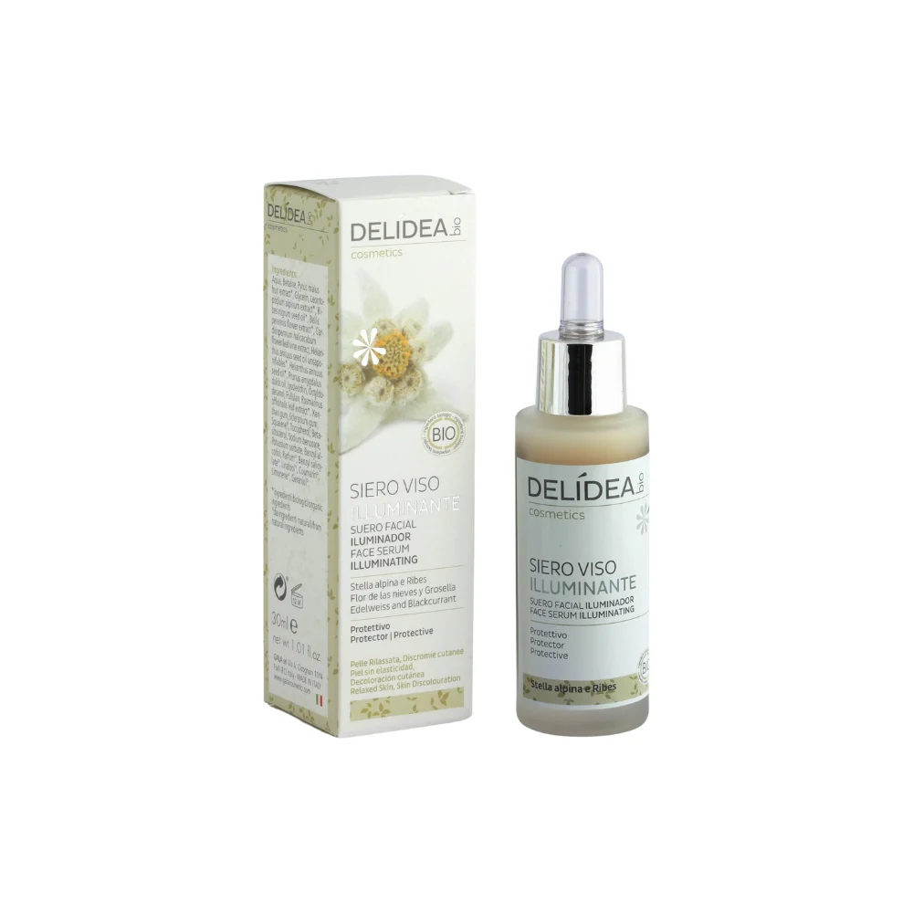 Delidea Siero Viso Illuminante Stella Alpina 30 ml