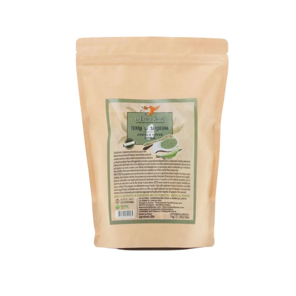 Le erbe di janas Argilla Verde, 250 g