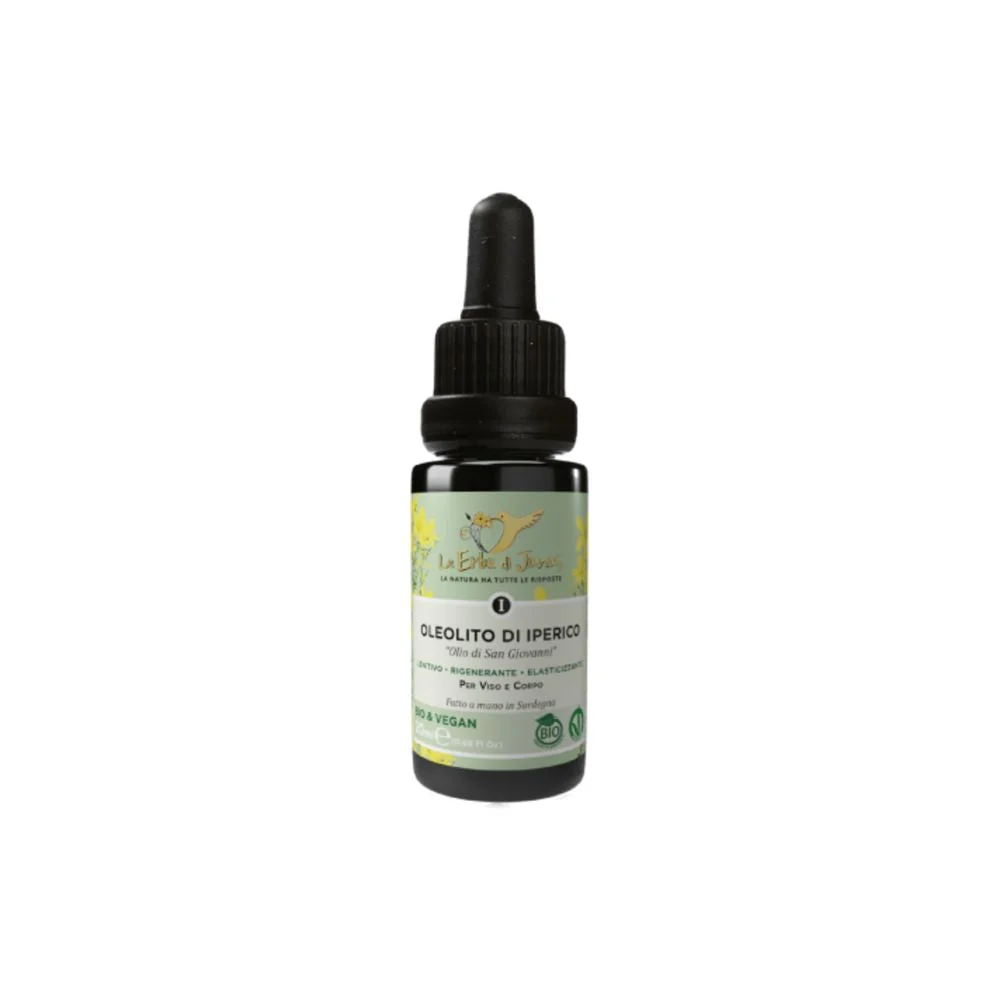 Le erbe di janas Oleolito di Iperico, 20 ml