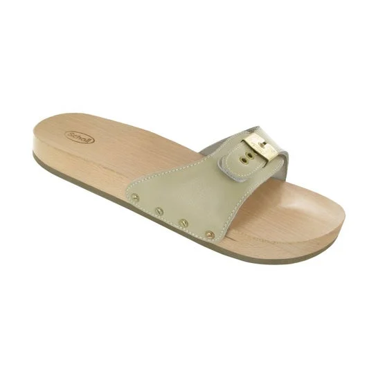 Scholl Mule Pescura Original Arena Talla 37 1 Par
