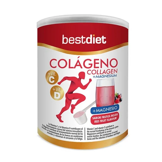 Bestdiet Collagene Magnesio Polvere Frutti Rossi 250g