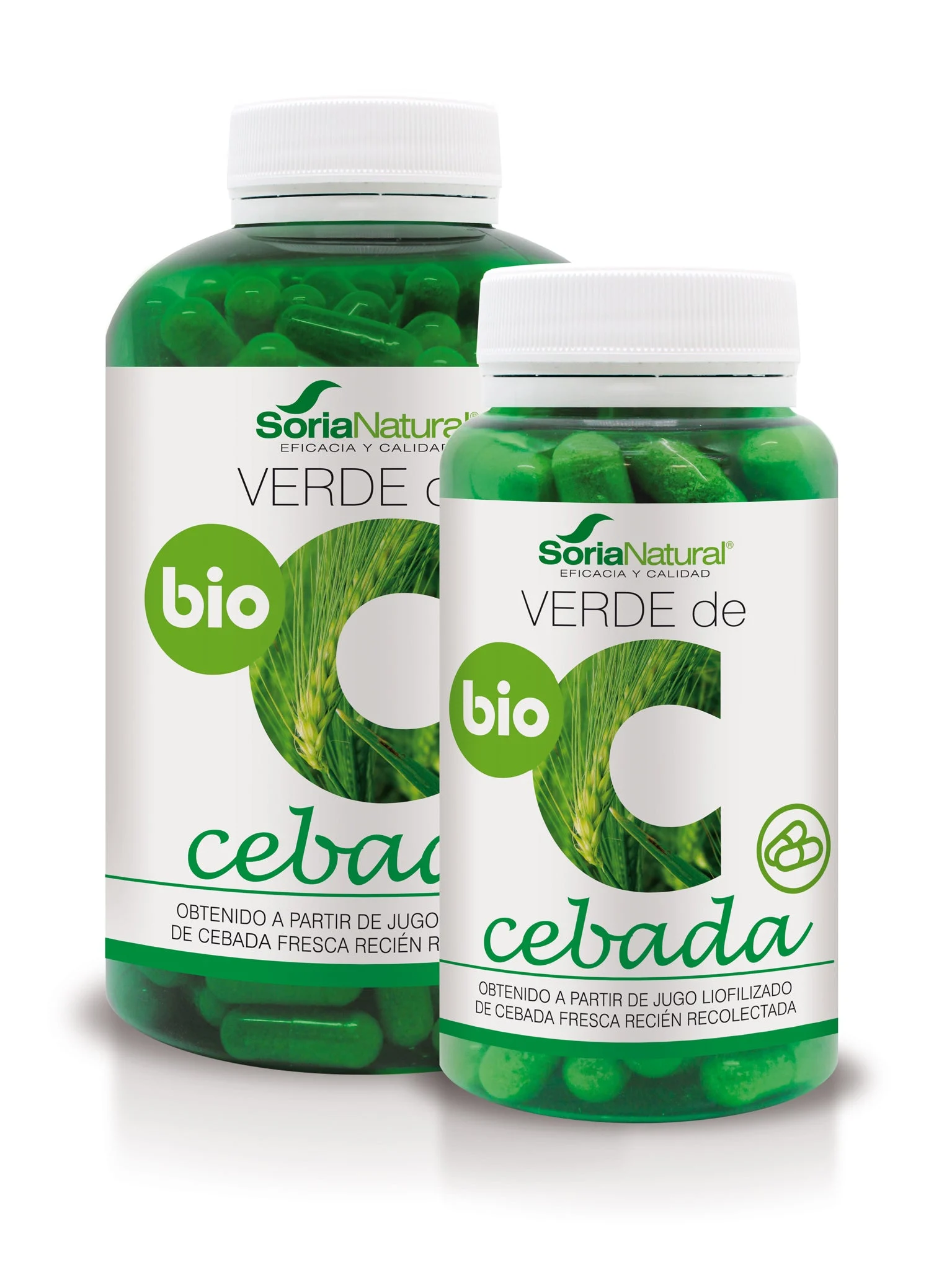 Soria Verde Cebada 630 Mg 80 Capsule