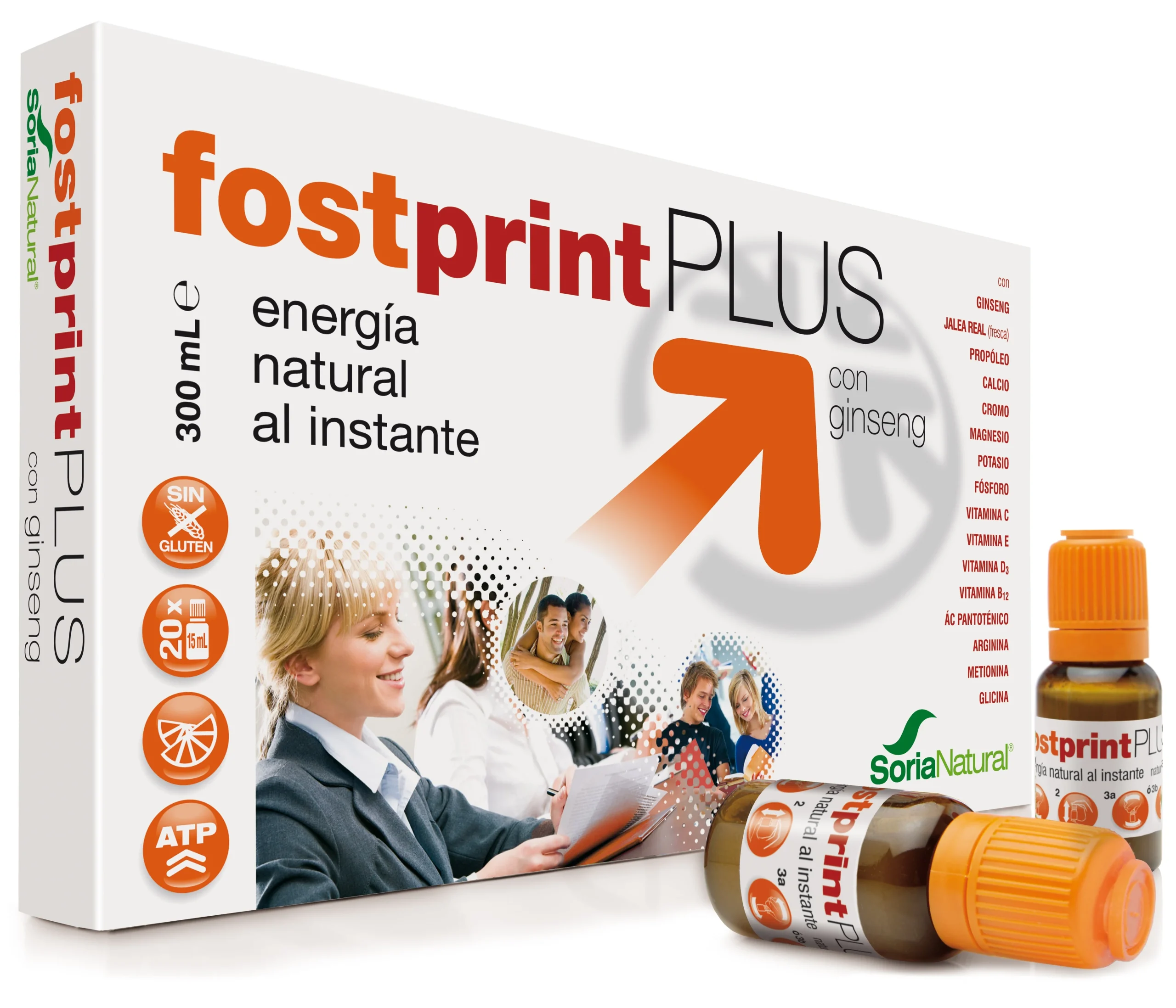 Soria Fost Print Plus Mandarina 20 Ampolle