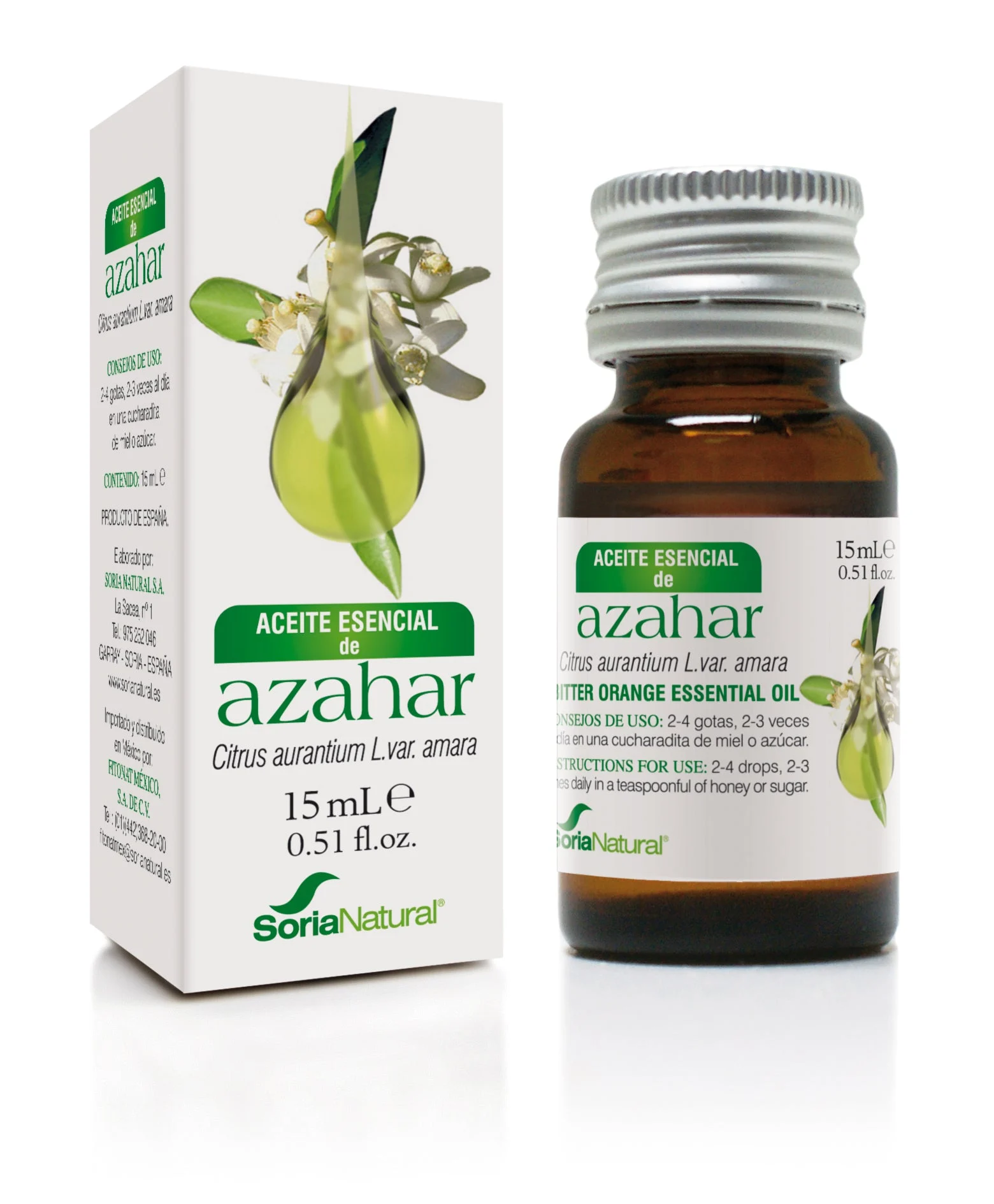 Essenza di fiori d'arancio Soria 15 ml