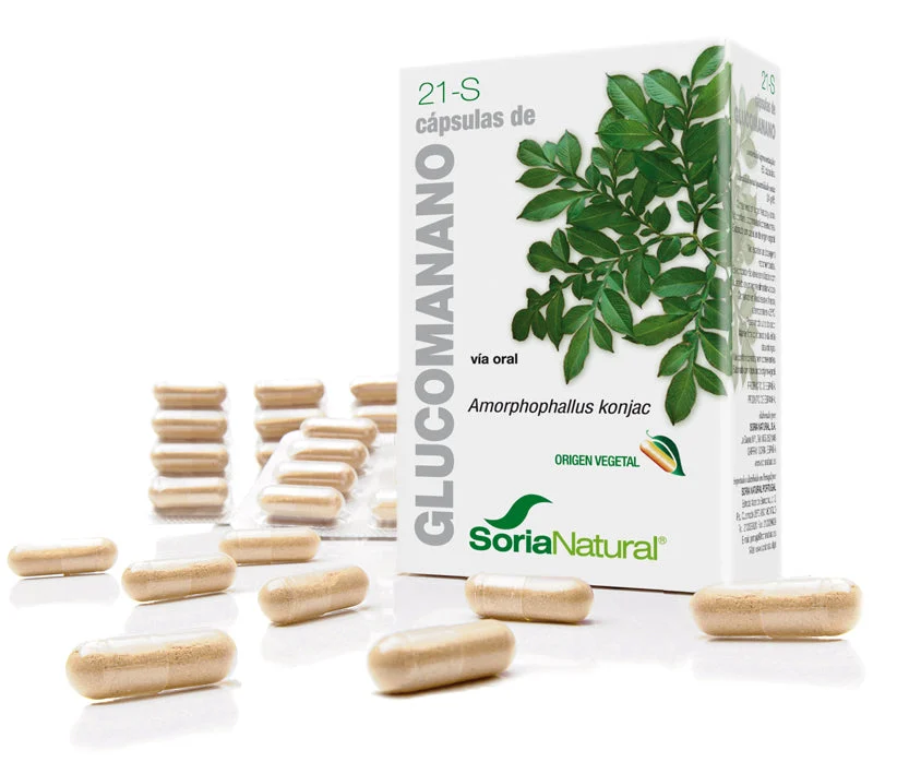 Soria 21-S Glucomanano 400 Mg 60 Capsule