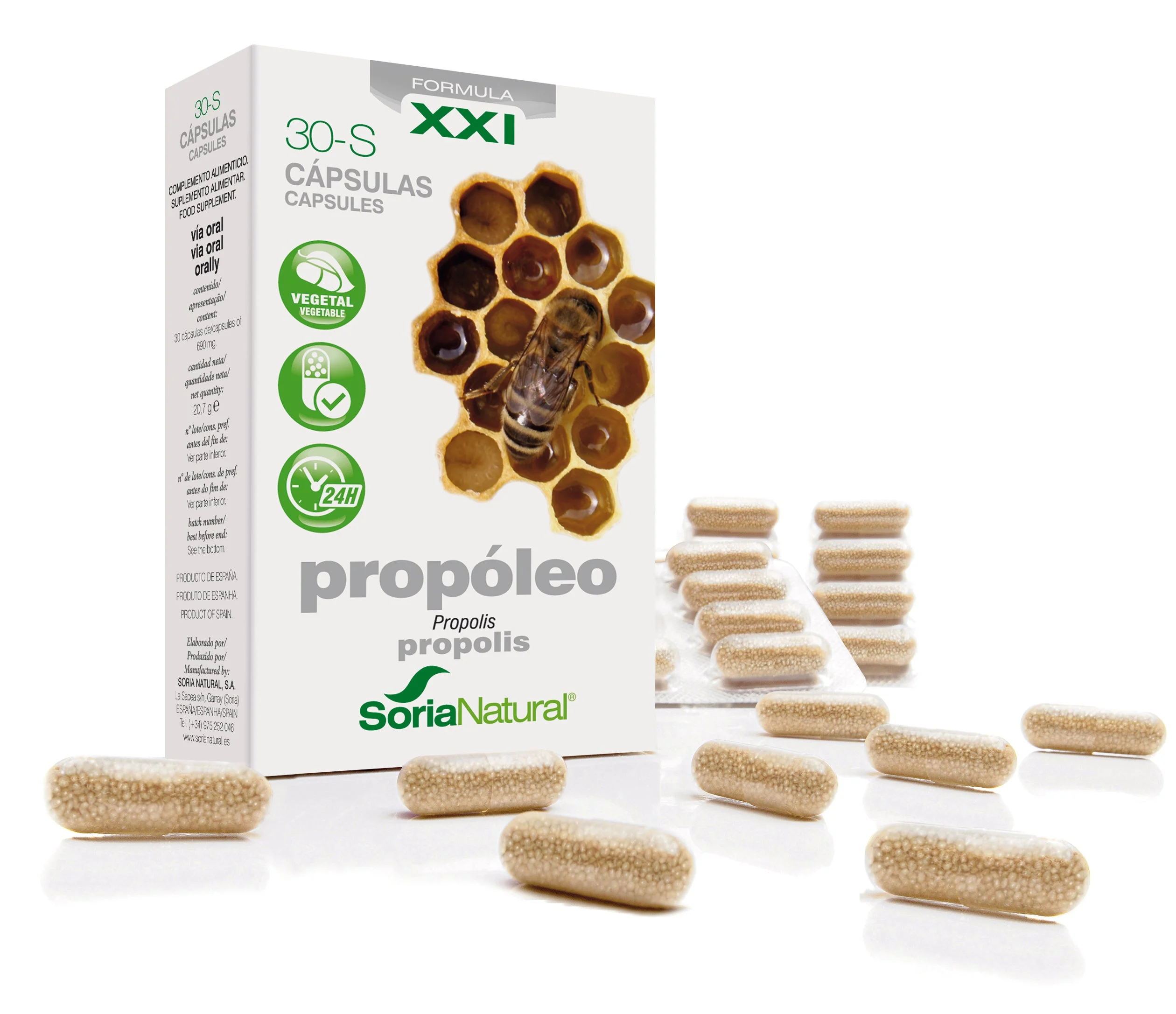 Soria S Propoli 30 capsule a Rilascio Prolungato