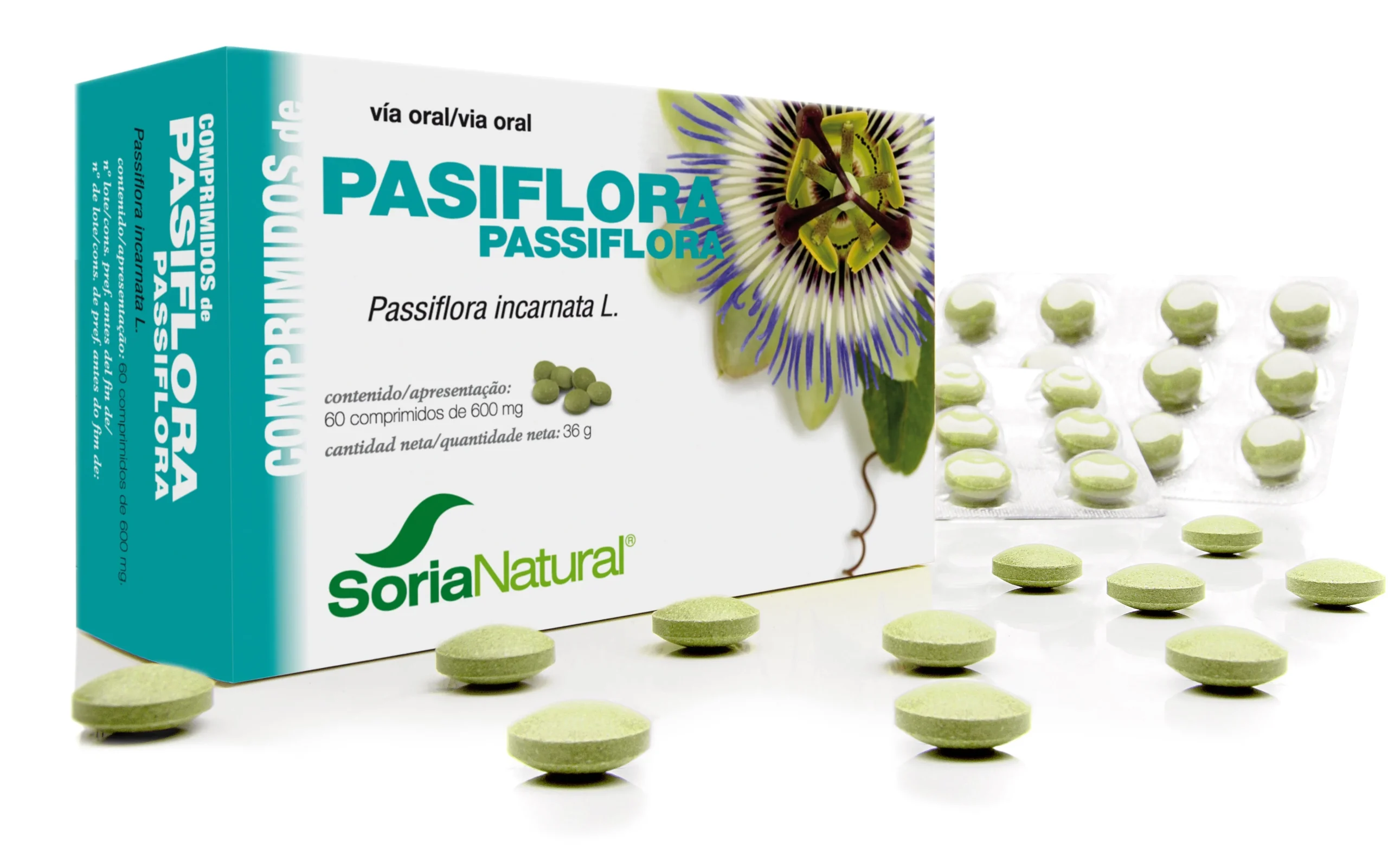 Soria Passiflora 600 Mg 60 Compresse