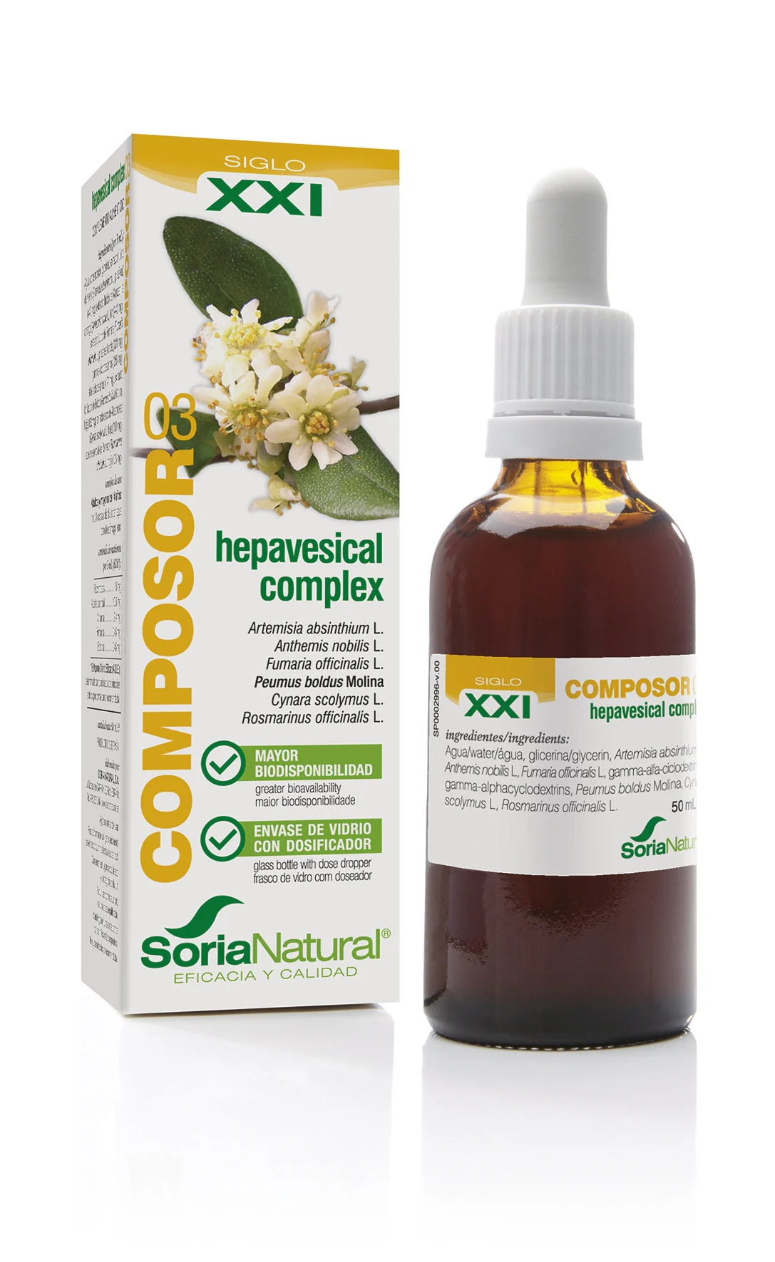 Soria Composor 3 Complesso epavescicale S Xxi 50ml