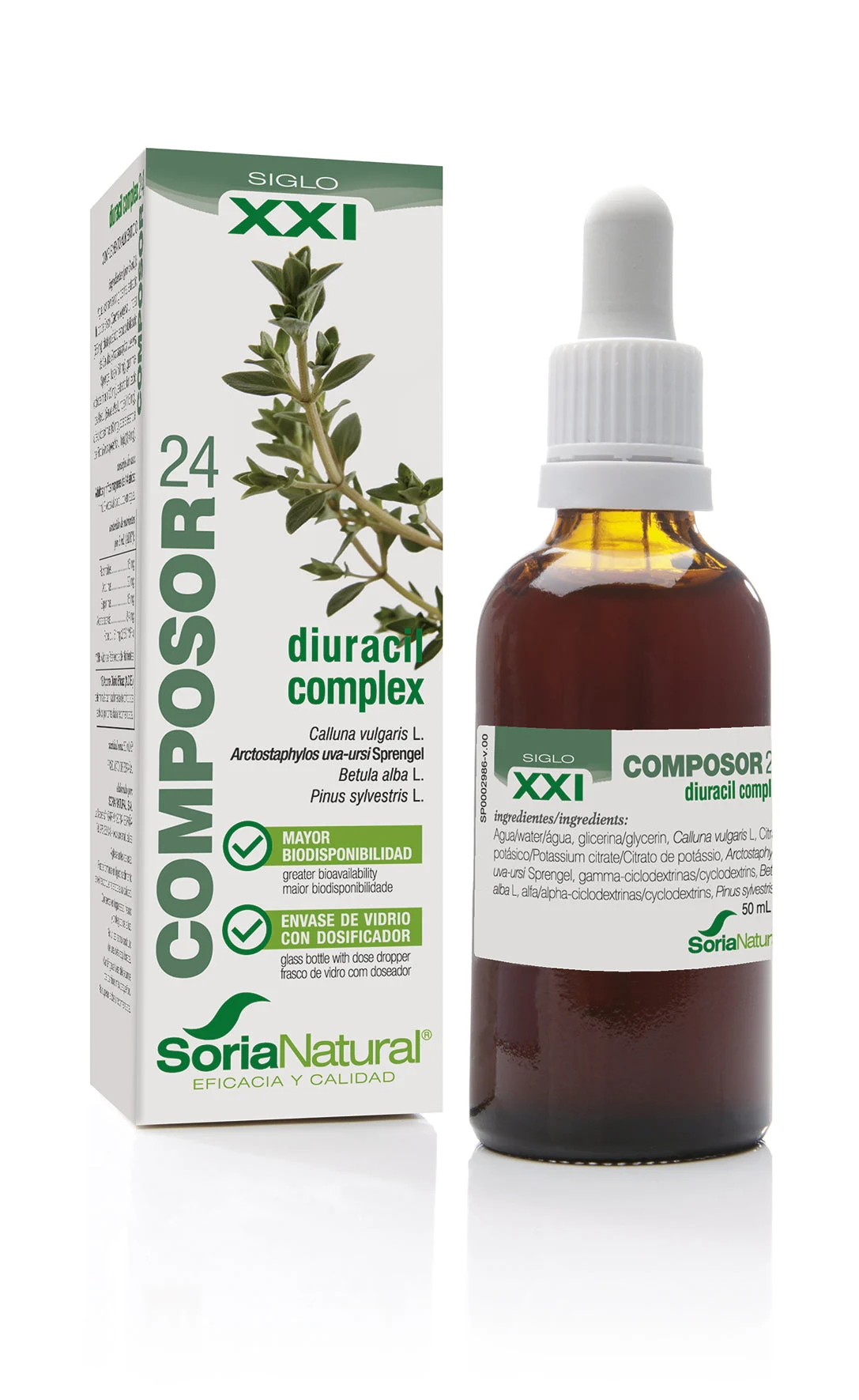 Soria Composor 24 Complesso Diuracina Siglo XXI 50ml