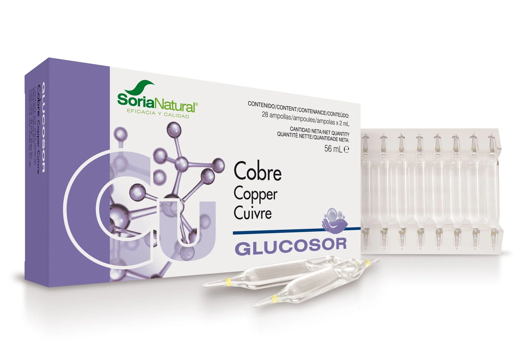 Soria Glucosor Rame 28 Fiale X 2ml