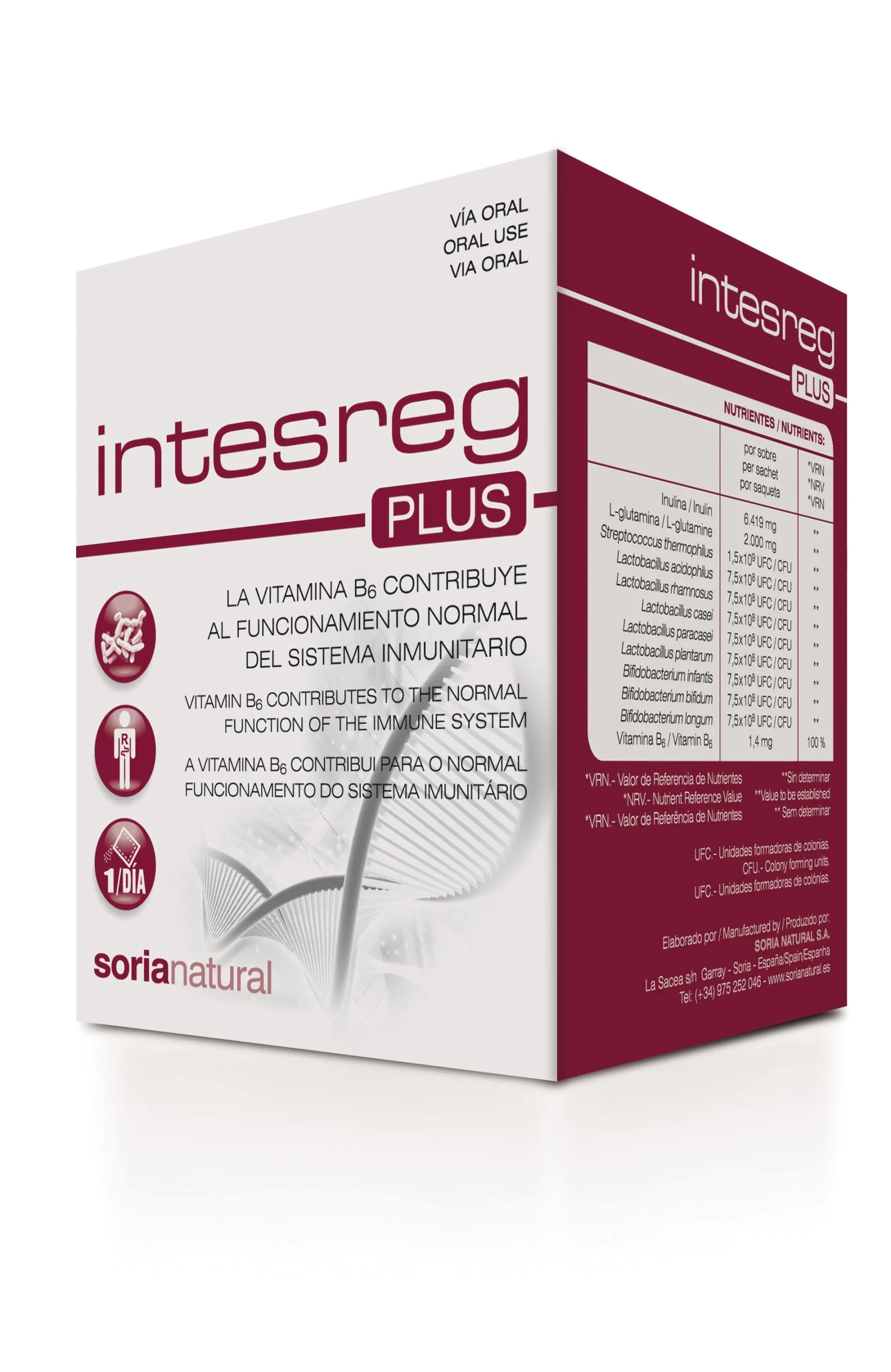 Soria Intesreg Plus 14 sacchetti X 10g