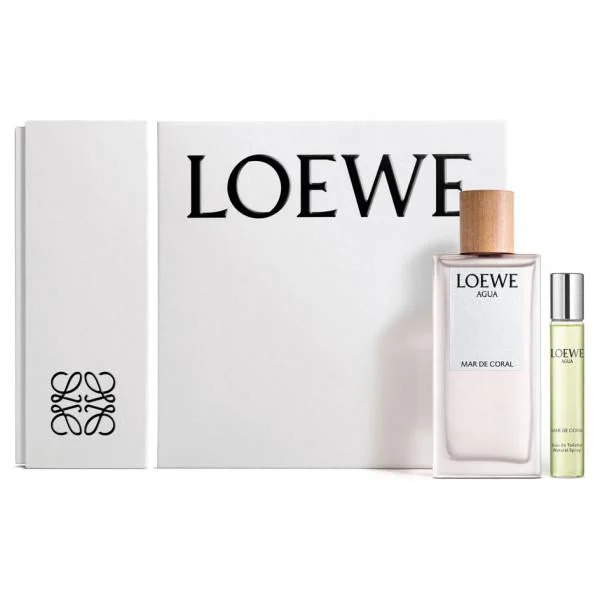 Loewe Agua Mar De Coral et 100v 15 Cofanetto