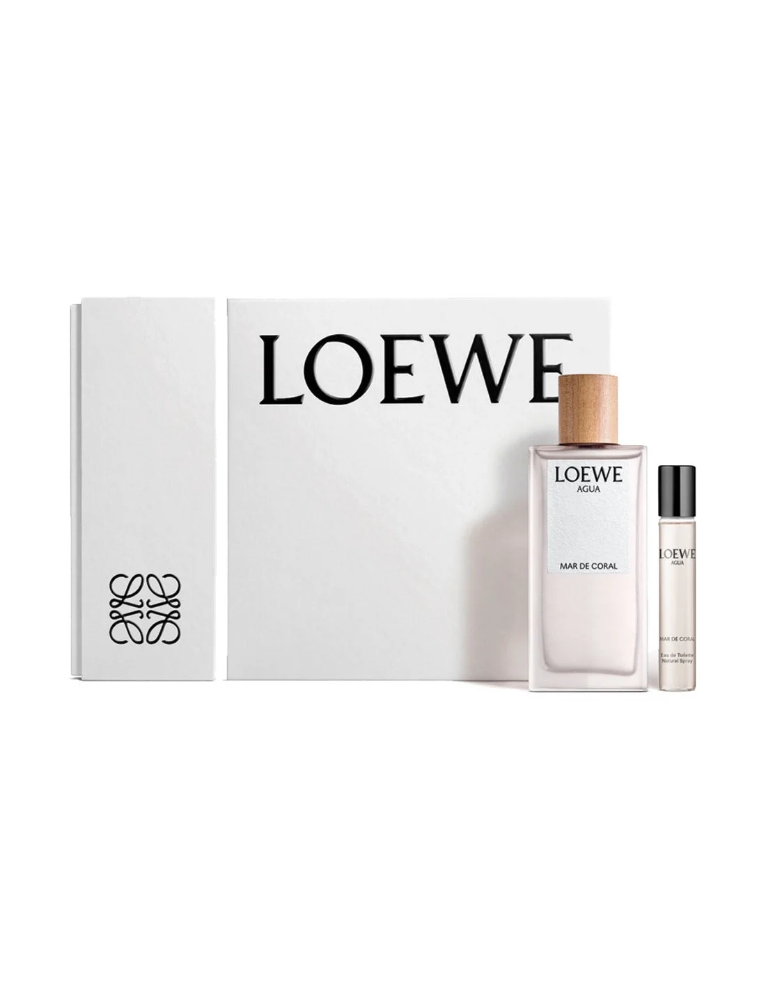 Set Agua Loewe Mar De Coral Edt 150 ml Mini 20 ml