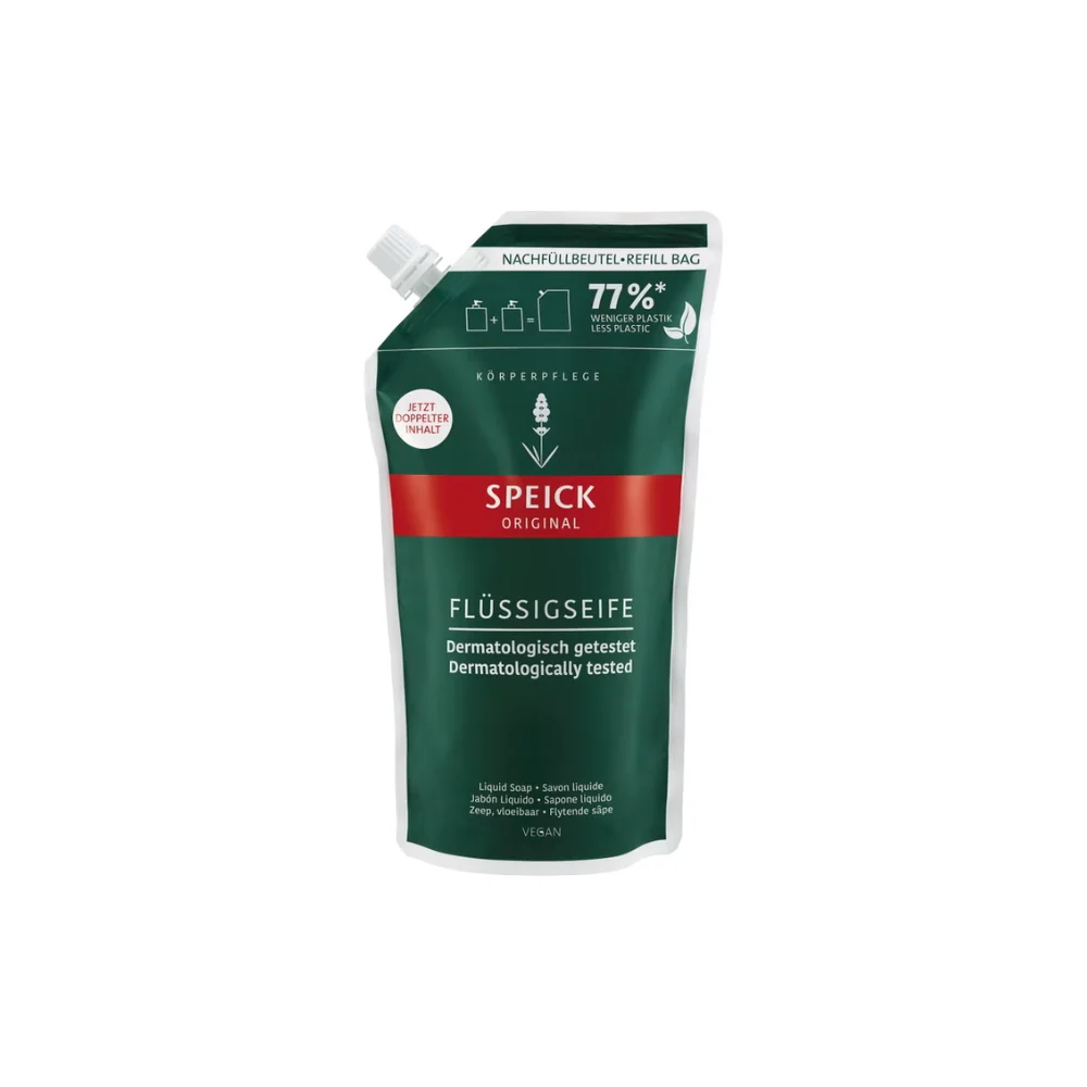 Speick Originale - Sapone Liquido, Ricarica 600 ml