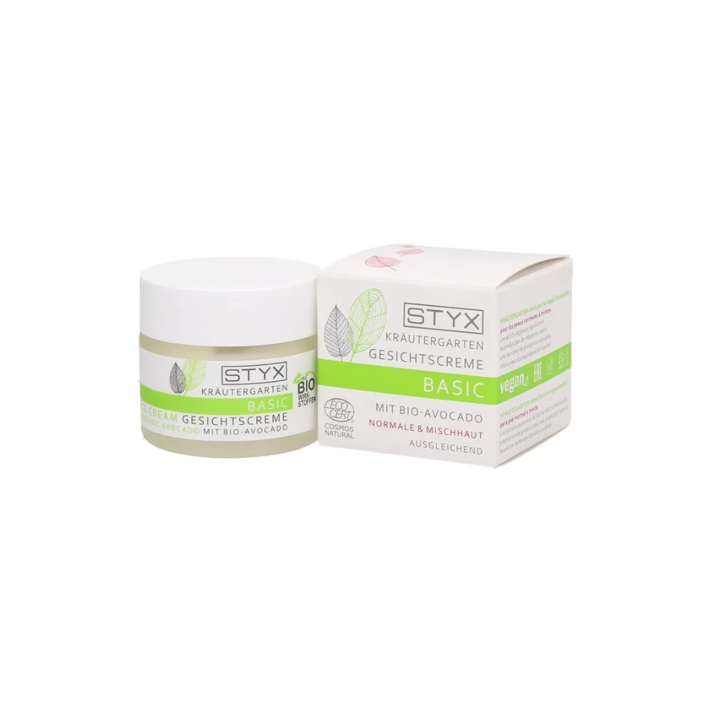 Styx Kräutergarten Basic - Crema Viso con Avocado Bio 50 ml