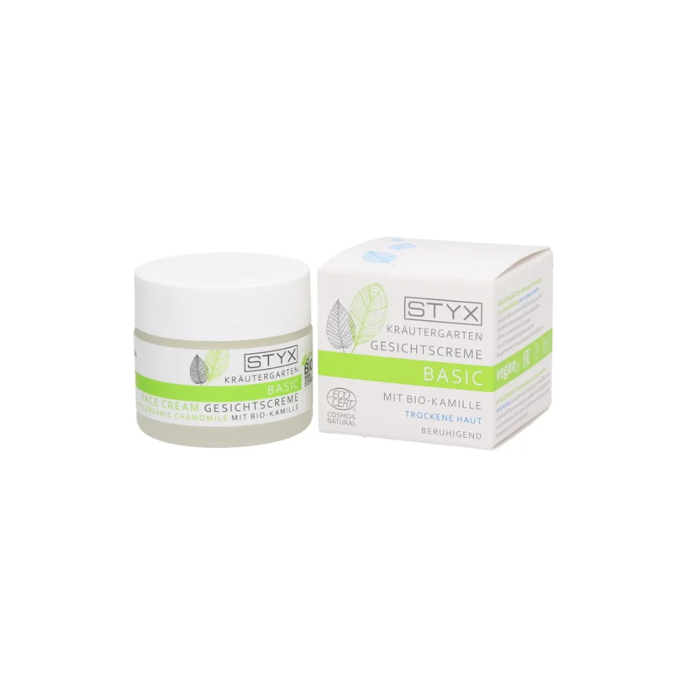 Styx Kräutergarten Basic - Crema Viso con Camomilla Bio 50 ml