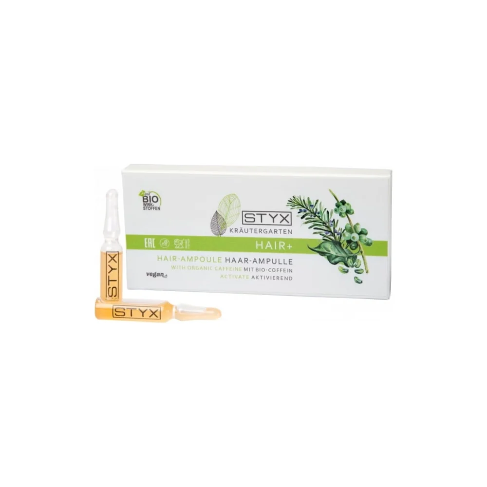 Styx Fiale per Capelli con Caffeina Biologica, 20 ml