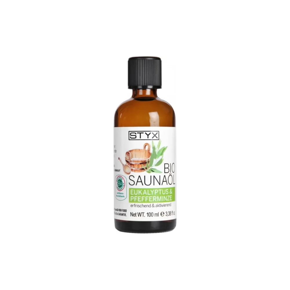 Styx Olio per la Sauna all'Eucalipto e Menta Piperita, 100 ml
