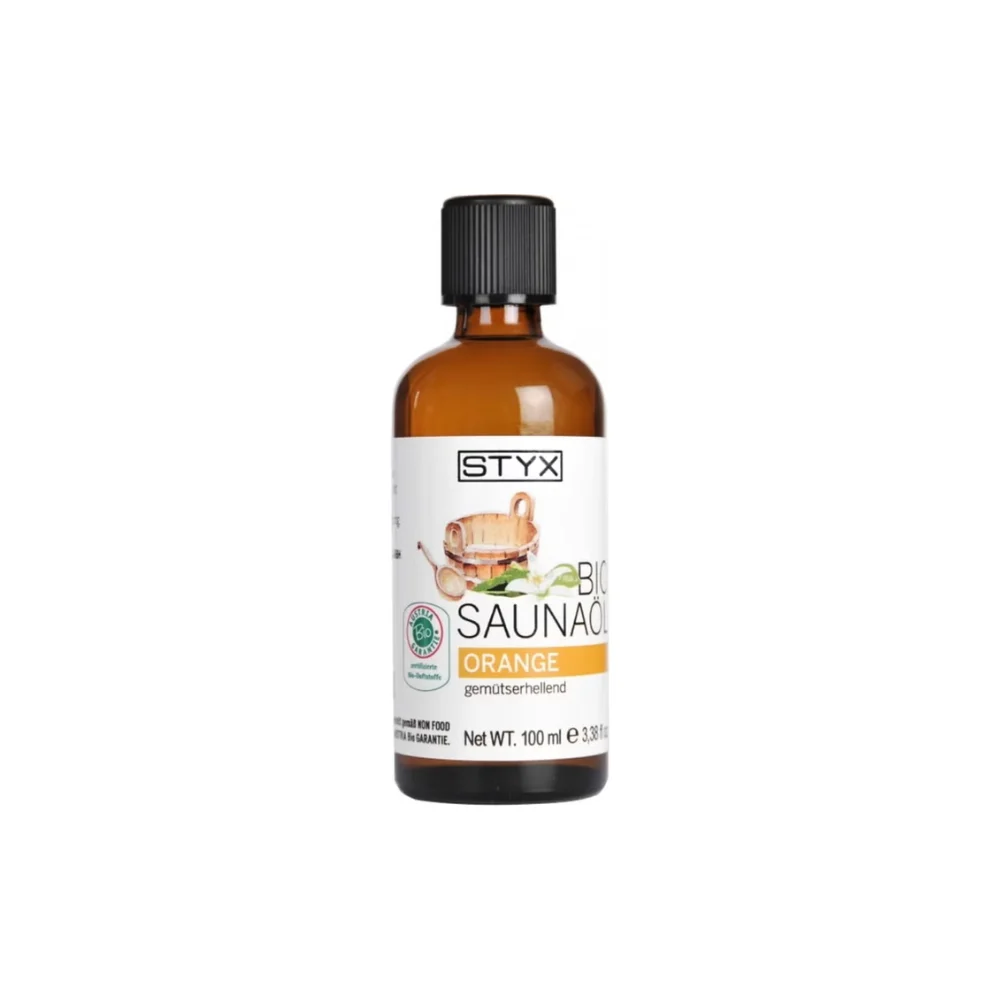 Styx Olio per la Sauna all'Arancia, 100 ml
