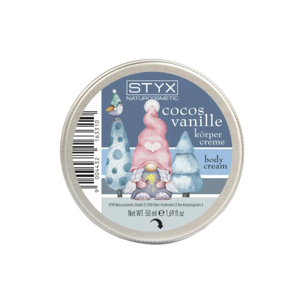 Styx Crema Corpo al Cocco e Vaniglia X-Mas, 50 ml