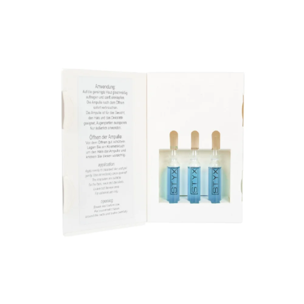 Styx Fiale per il Viso con Acido Ialuronico, 3 x 2 ml (6 ml)