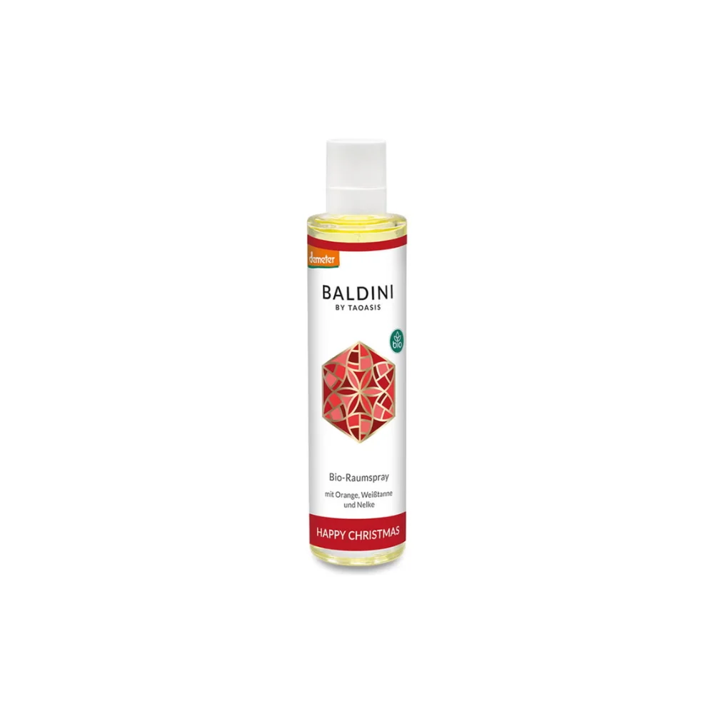 Taoasis Baldini Spray per Ambienti Bio “Happy Christmas”, 50 ml
