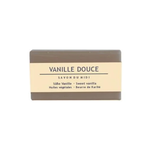 Savon du midi Sapone con Burro di Karité, dolce vaniglia (100 g)