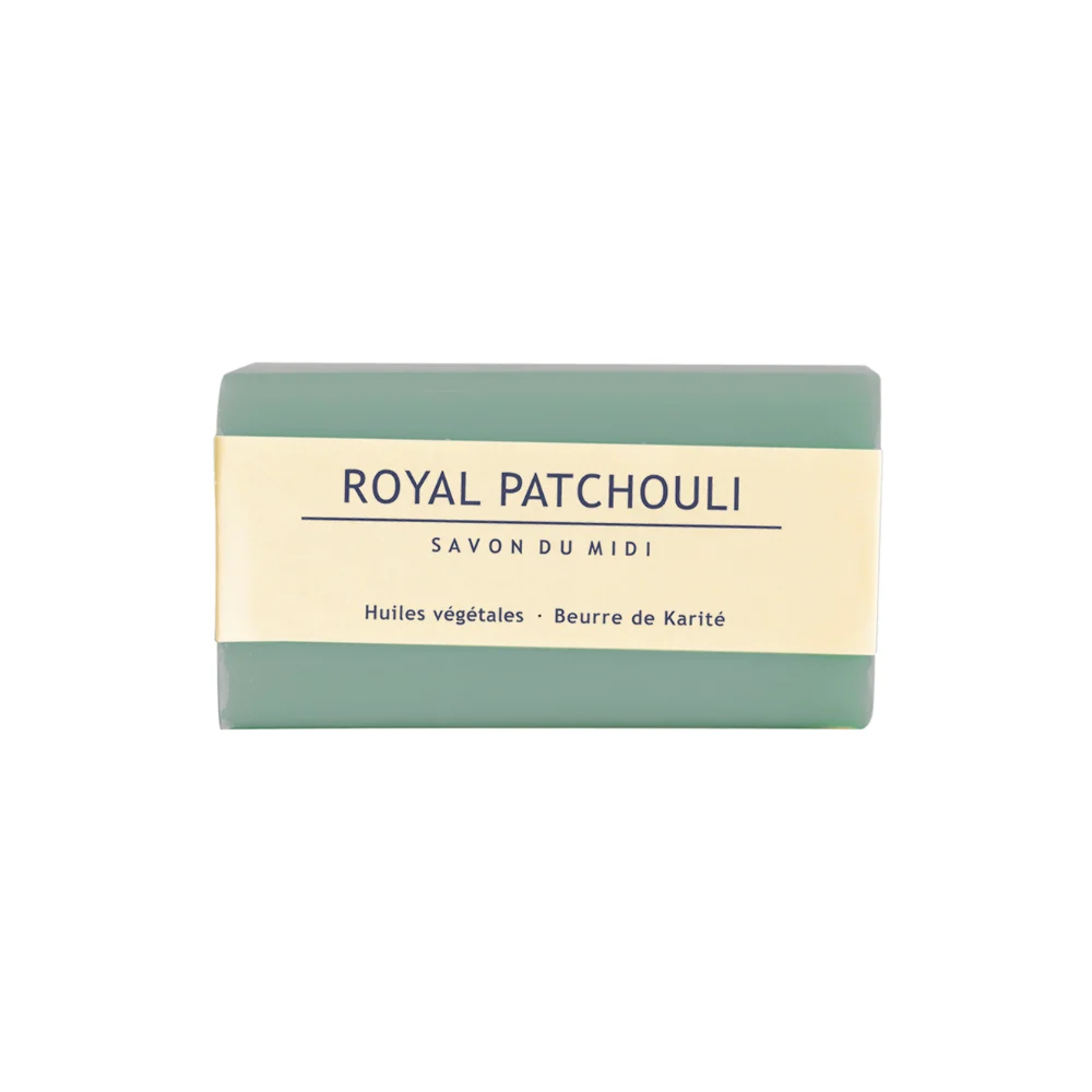 Savon du midi Sapone con Burro di Karité, Patchouli (100 g)