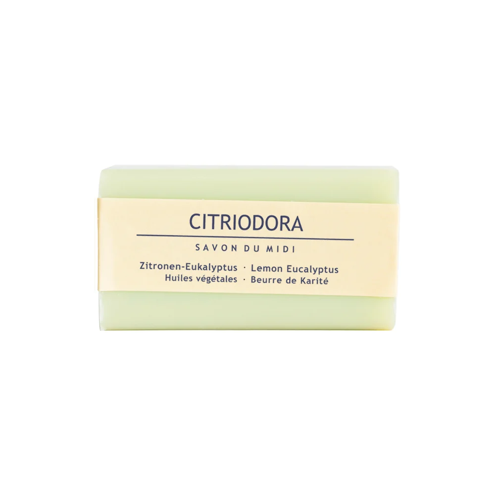 Savon du midi Sapone con Burro di Karité, Eucalipto citrato (100 g)