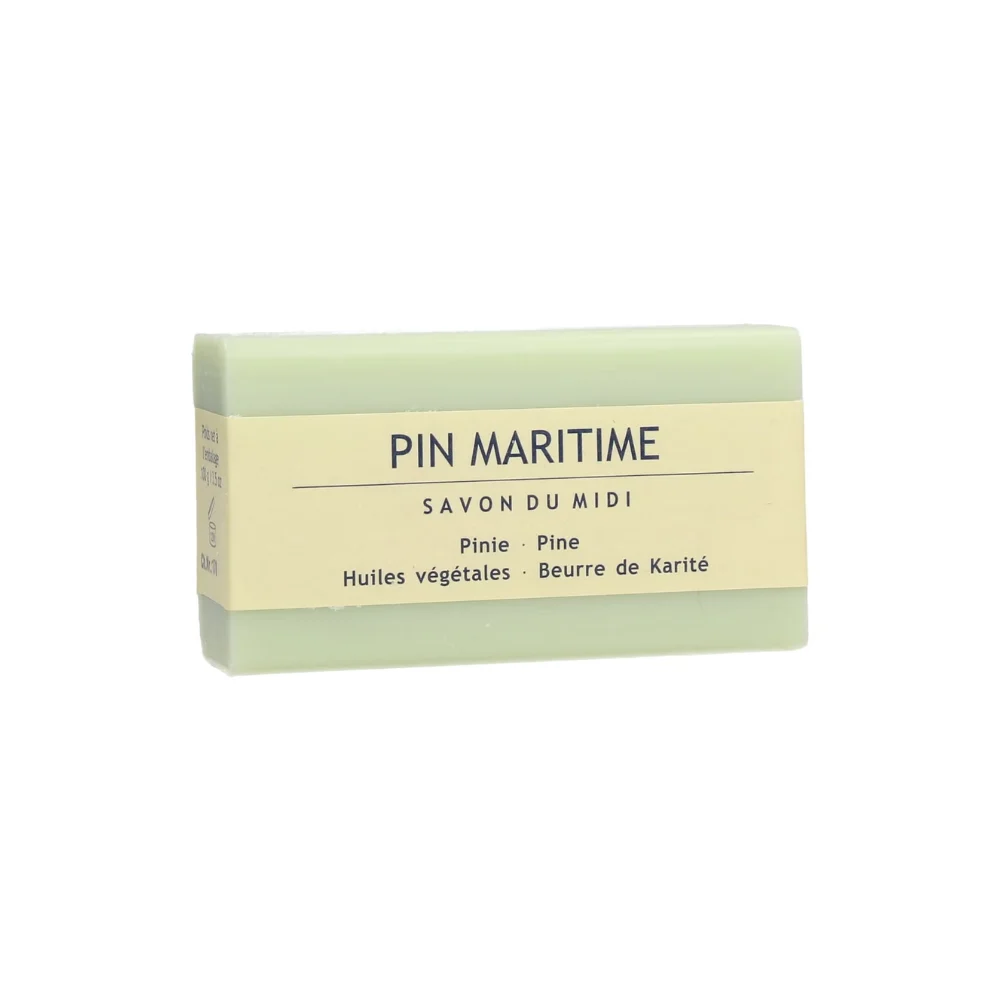 Savon du midi Sapone con Burro di Karité, Pino marittimo (100 g)