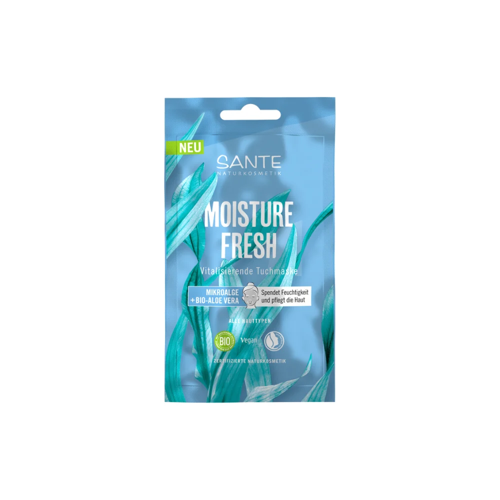 Sante Fresh Maschera in Tessuto idratante, 16 ml
