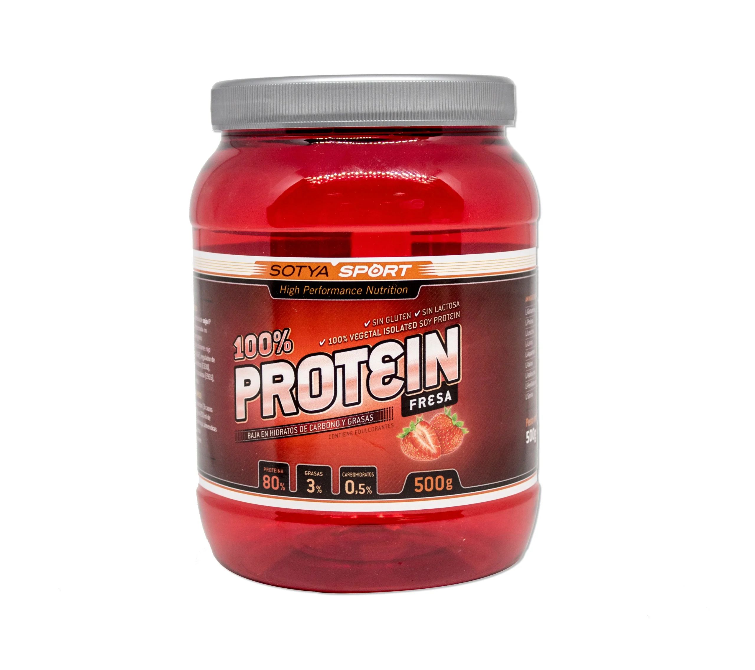 Proteine di soia Sotya 100 fresca 500 g