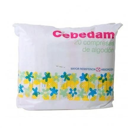 Cebedam Cotton Compresses 20 pz