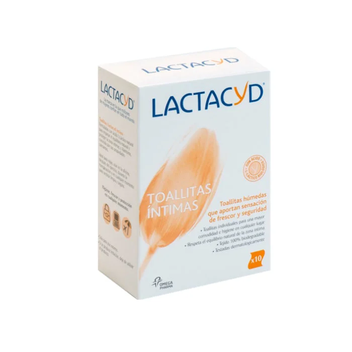 Lactacyd Intimate salviettine 10 unità