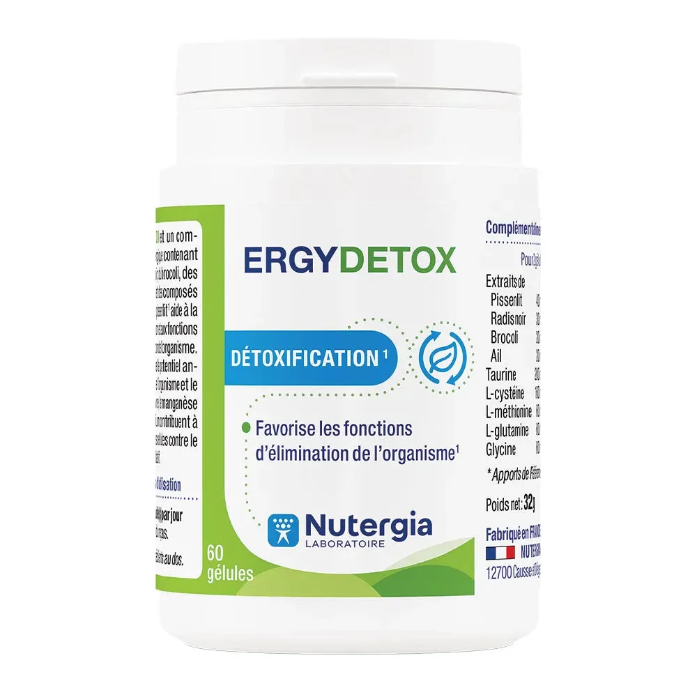 Nutergia Ergydetox Disintossicazione 60 Capsule