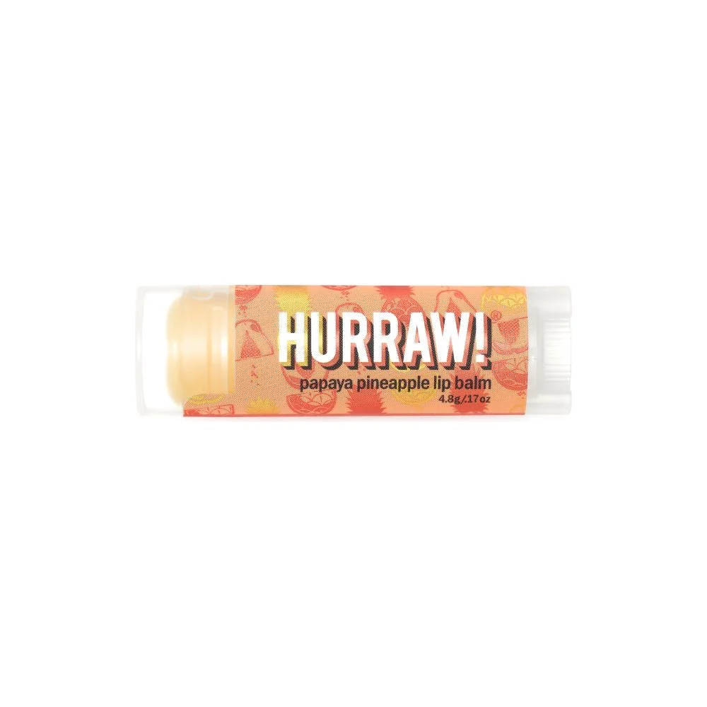 Hurraw! Balsamo Labbra Ananas Papaya