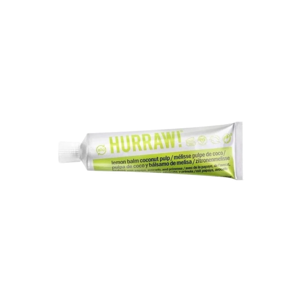 Hurraw! Balsamo per labbra e pelle Balsamo al limone Cocco (30 ml)