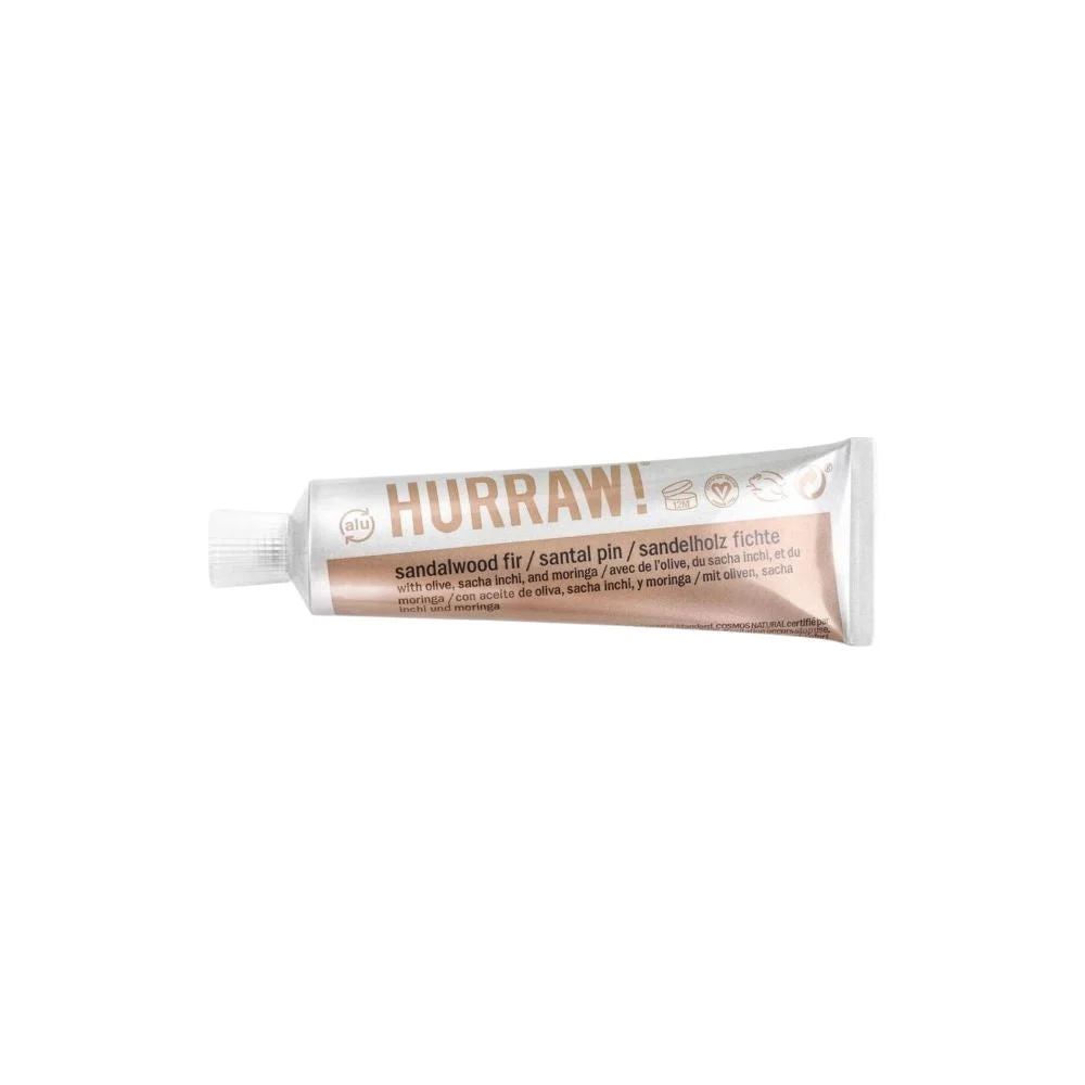 Hurraw! Balsamo per labbra e pelle Balsamo Sandalwood Spruce (30 ml)