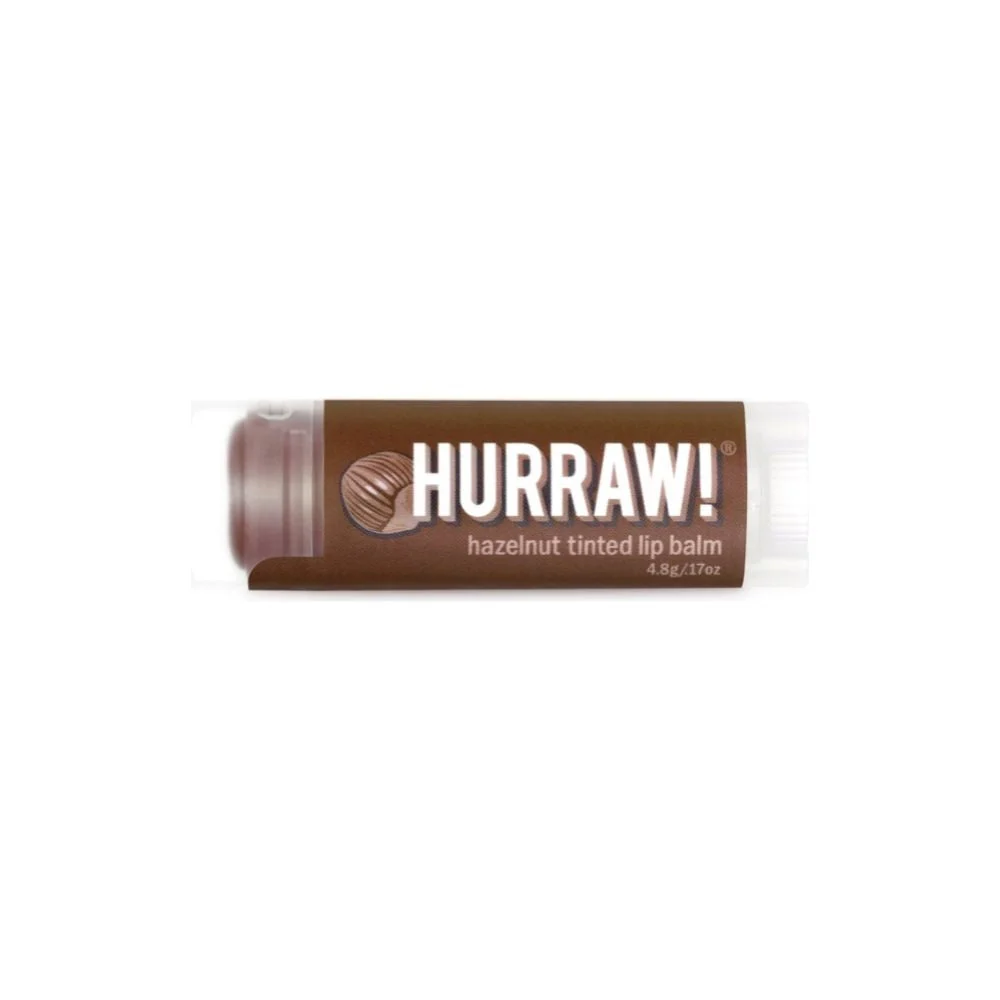 Hurraw! Balsamo Labbra Nocciola